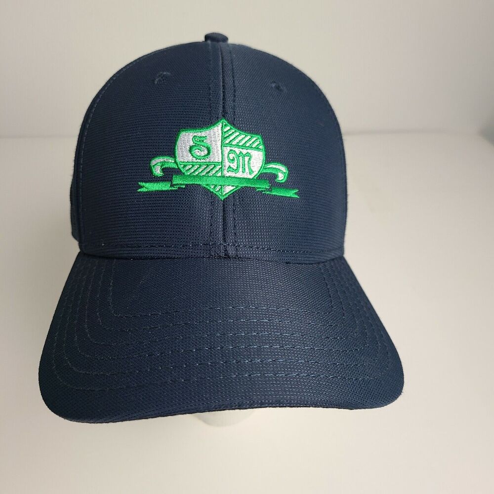 Callaway Golf Hat Navy Blue Embroidered Mens Adjustable Strap Cap